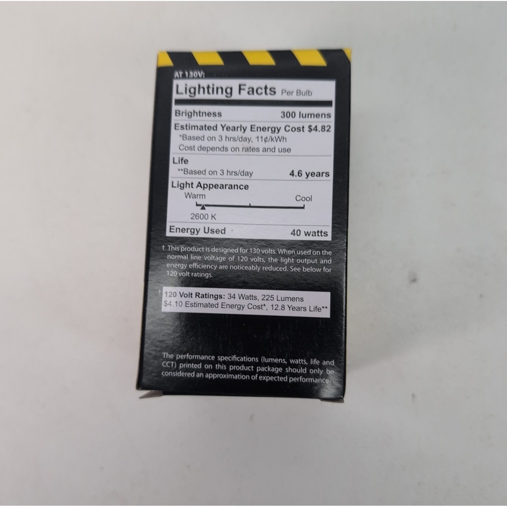Lot‎ of 8 Feit Electric 40W A19 Frosted Vibration Service Bulbs 130V - Picture 3 of 6